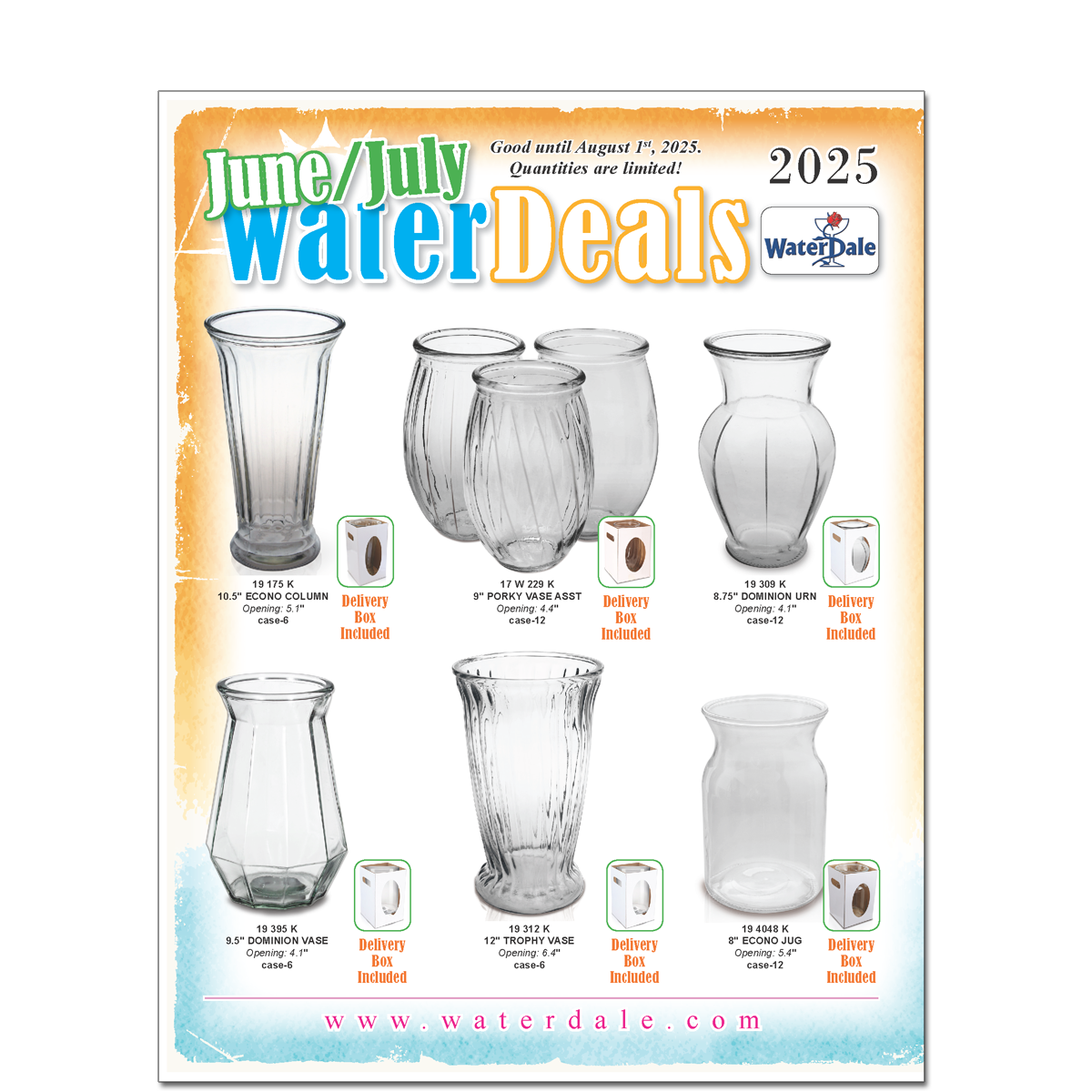 June/July Water Deals 2025