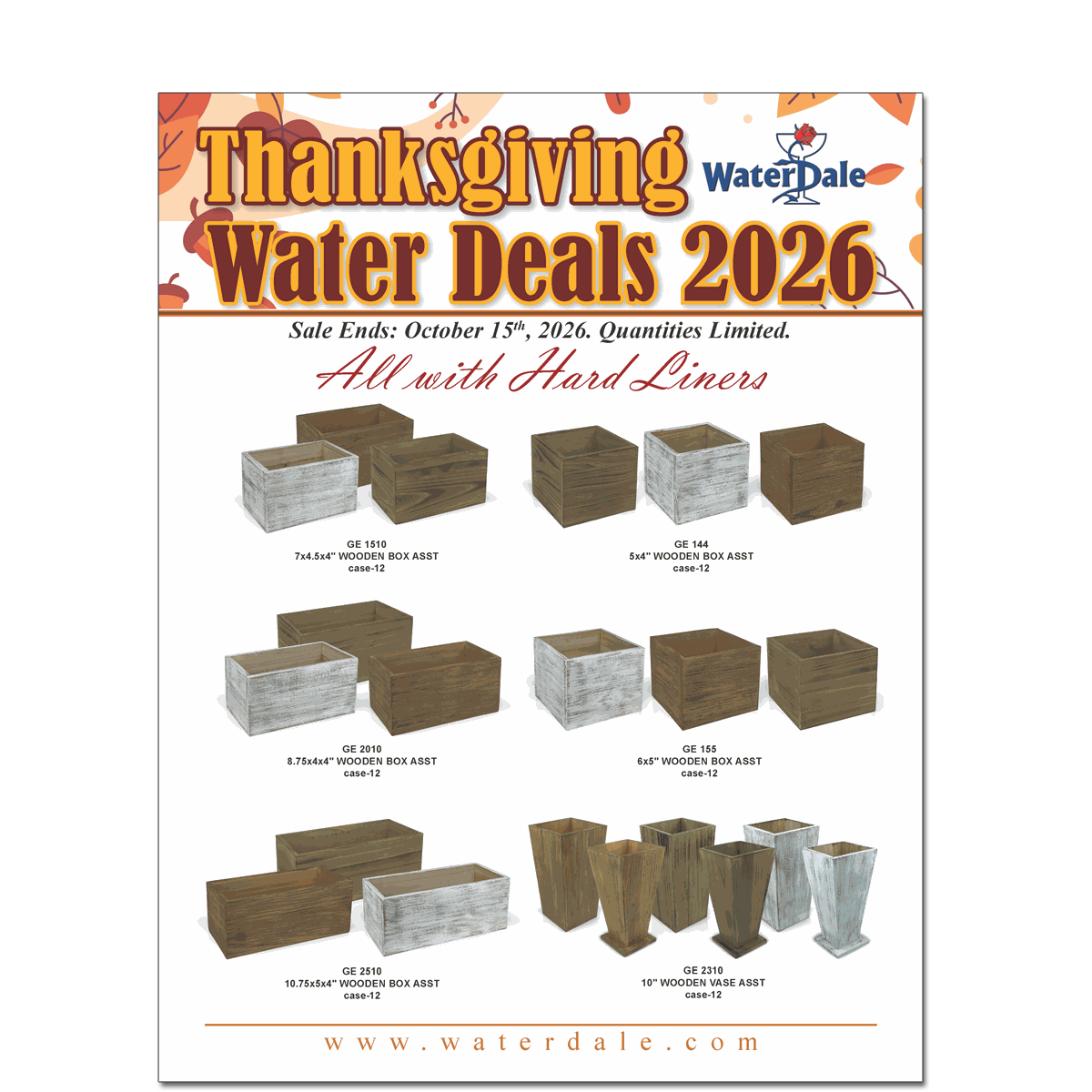 Thanksgiving Water Deals 2026